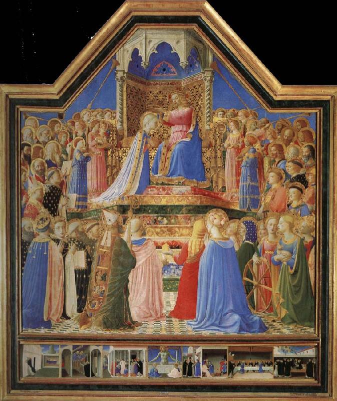Fra Angelico Yan added the Virgin Festival France oil painting art